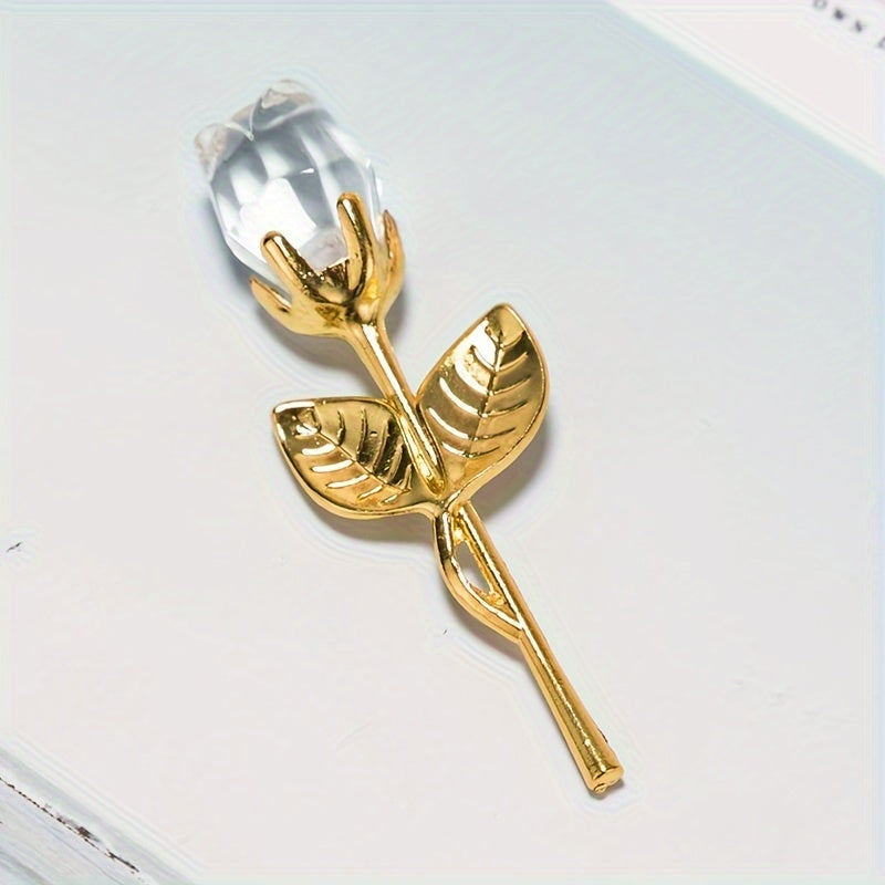 Premium Mini Crystal Rose – A Symbol of Eternal Love