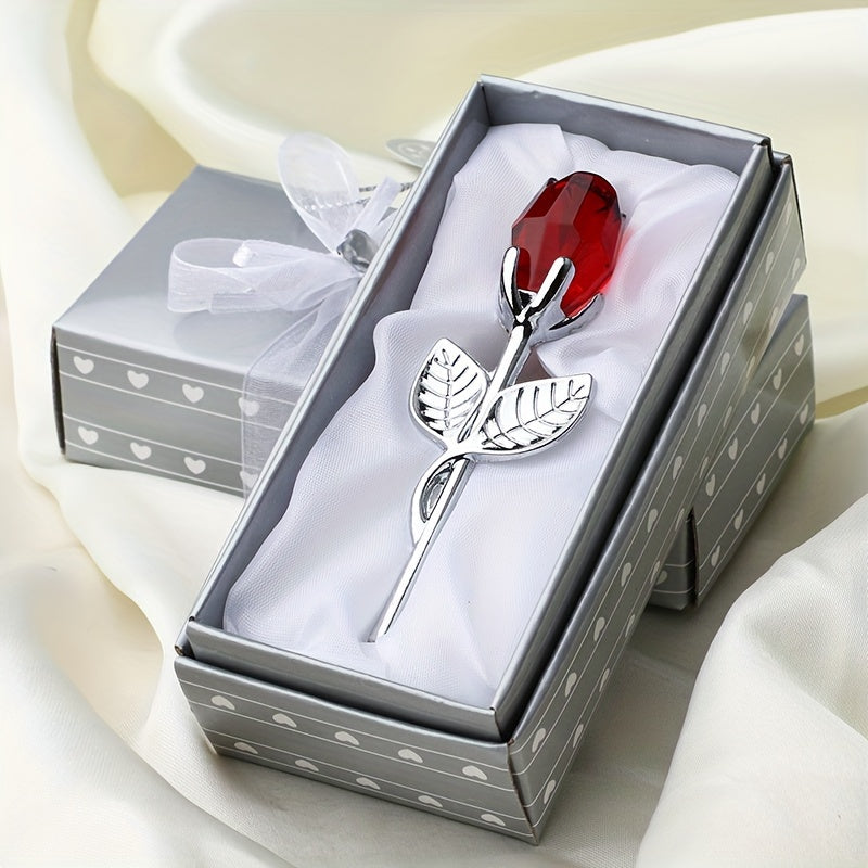 Premium Mini Crystal Rose – A Symbol of Eternal Love