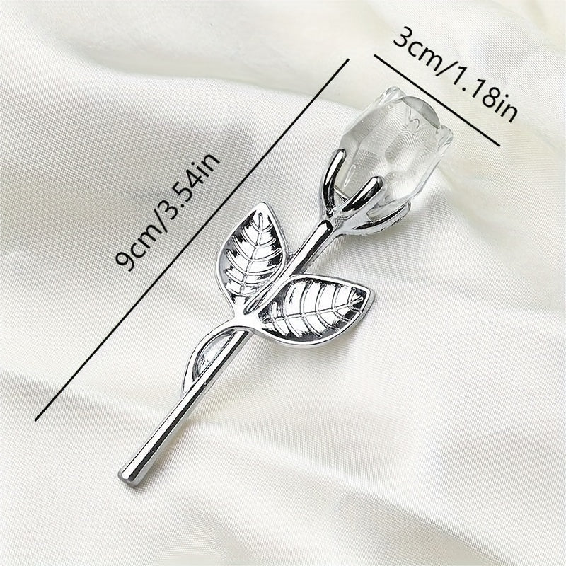 Premium Mini Crystal Rose – A Symbol of Eternal Love