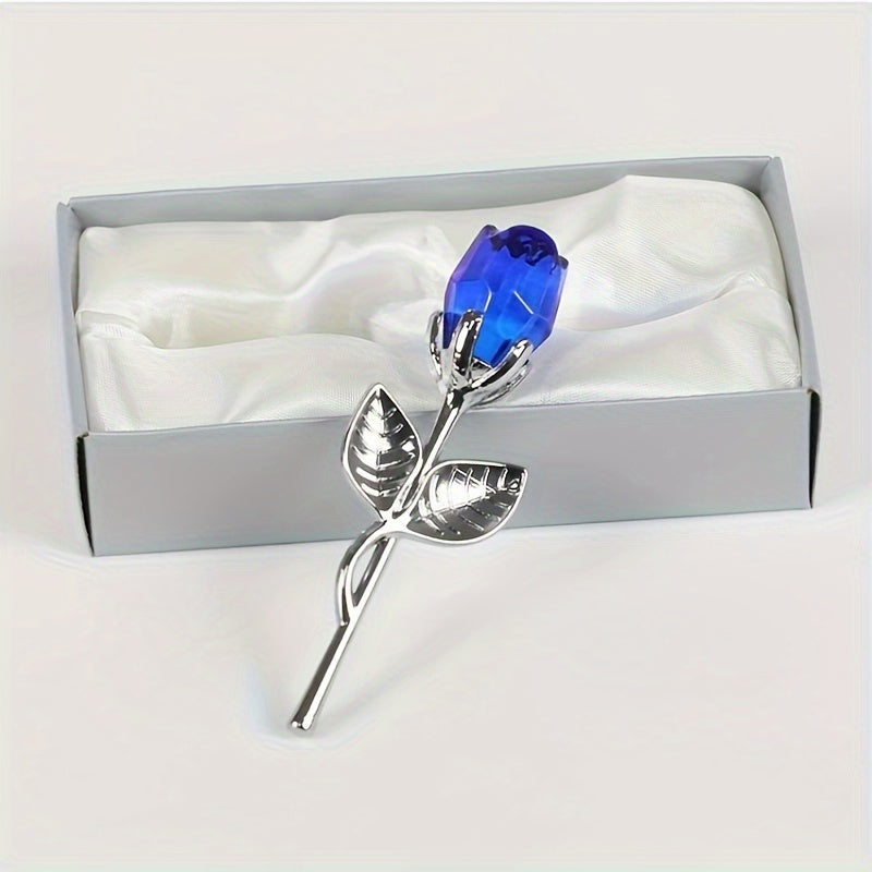 Premium Mini Crystal Rose – A Symbol of Eternal Love